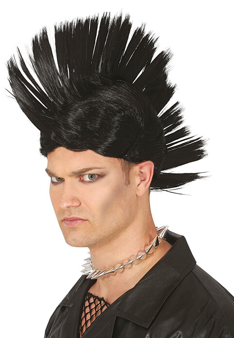 PUNK ROCK BOY GROWN UP VER.約22cm PUNK Rocker WIG Rock Star Hair Metal Sid Vicious 70s 80s