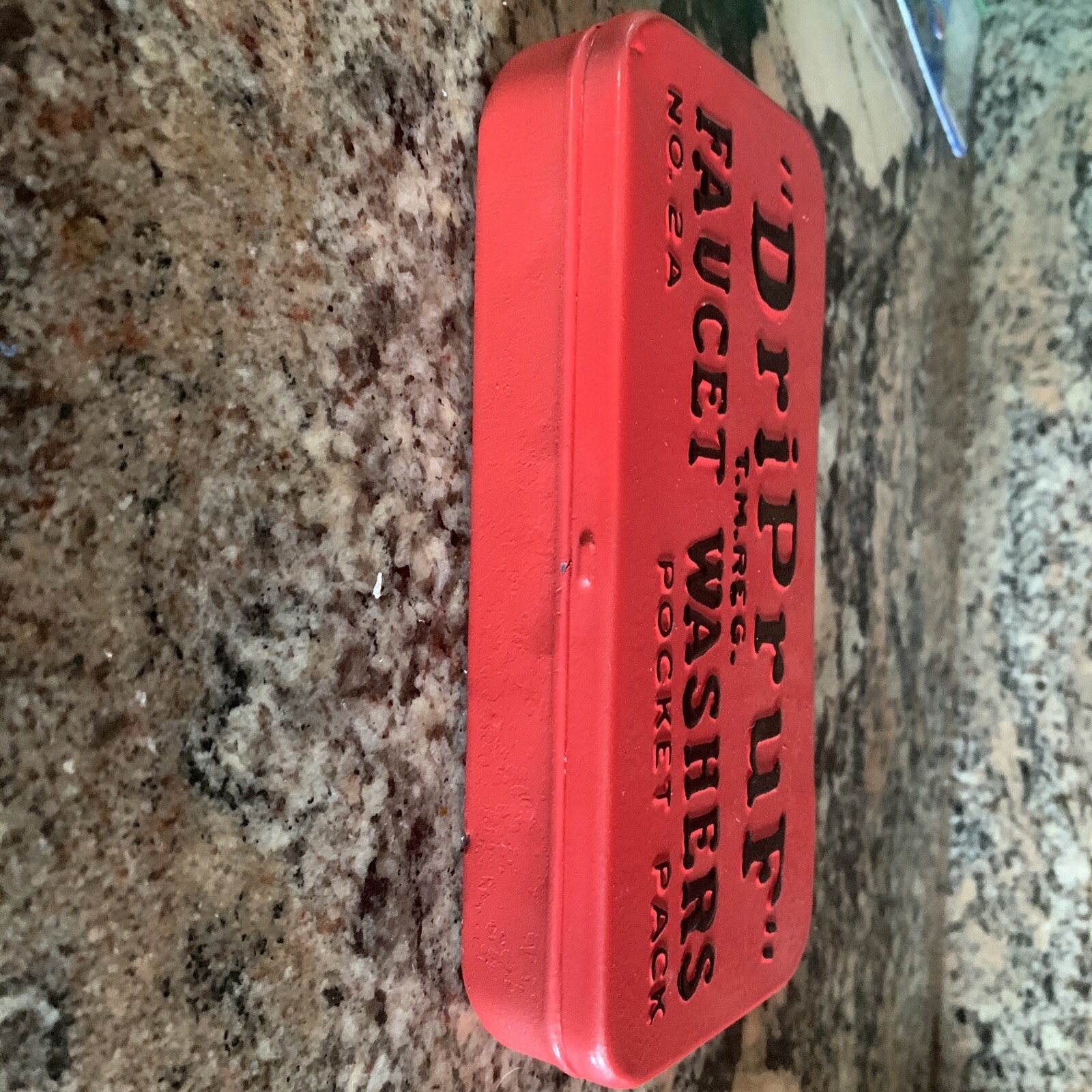 DriPruf Faucet Washers Pocket Pack 7 Compartment Tin eBay