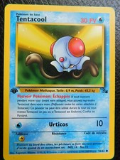 Carte Pokémon Tentacool 56/62 Edition 1 Fossile Wizards vf (port groupé)