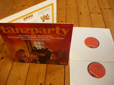 Tanzparty : JAMES LAST KAI WARNER BERT KAEMPFERT MAX GREGER ROBERTO DELGADO 2LP