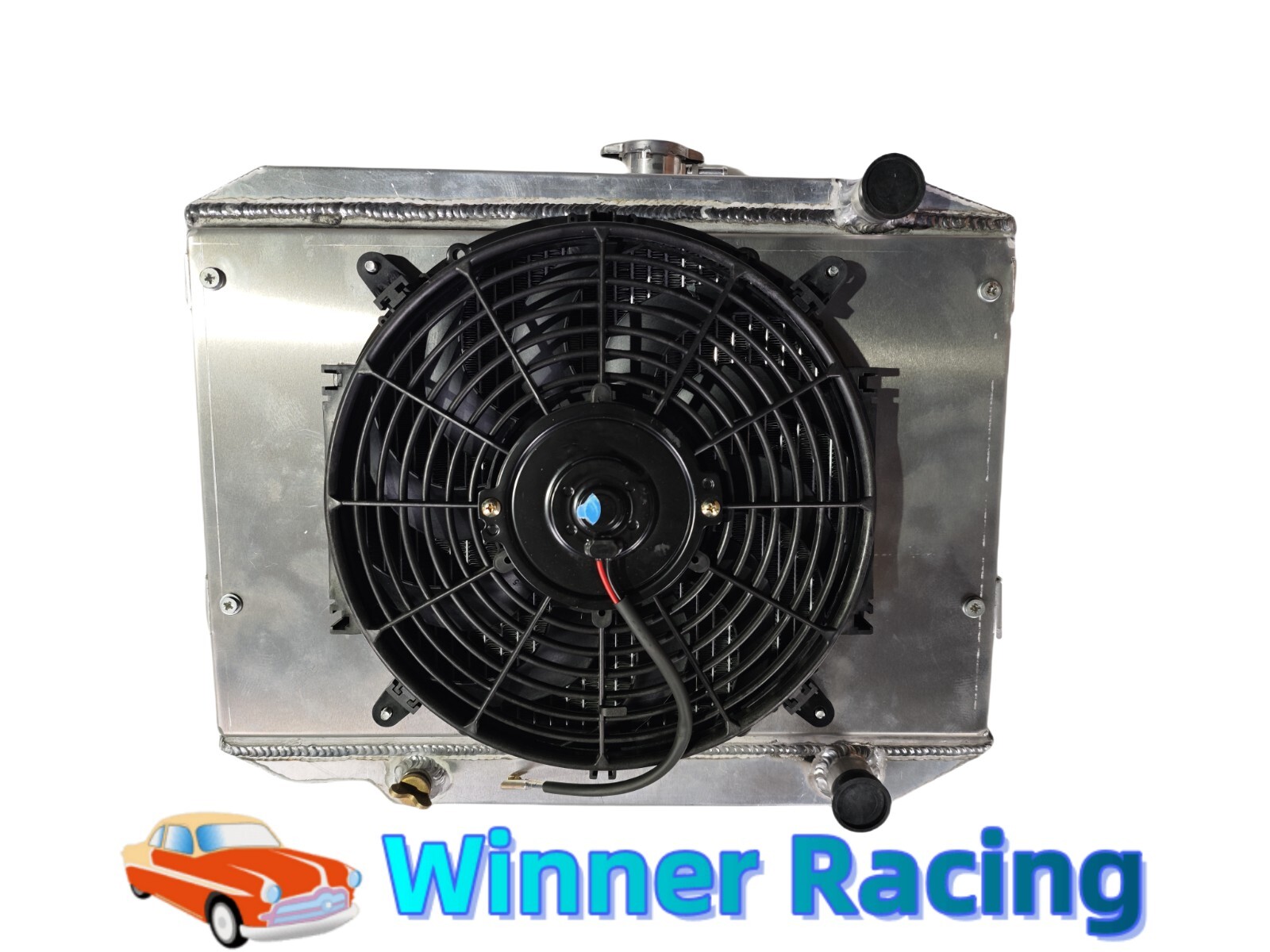 FILA Radiatore + Ventola + Sindone Ventilatore per Suzuki Cappuccino EA11R EA21R SX306 1991 1997