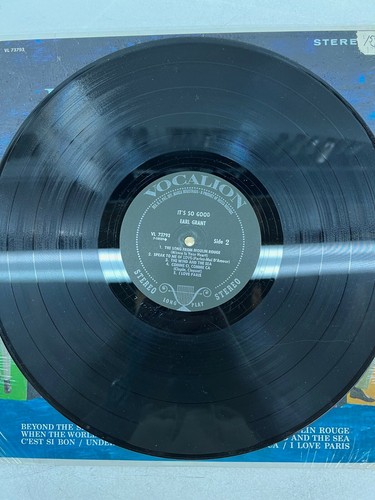 Sealed Earl Grant It's So Good Vinyl LP Record 1967 Vocalion VL 73793 - Imagen 3 de 3