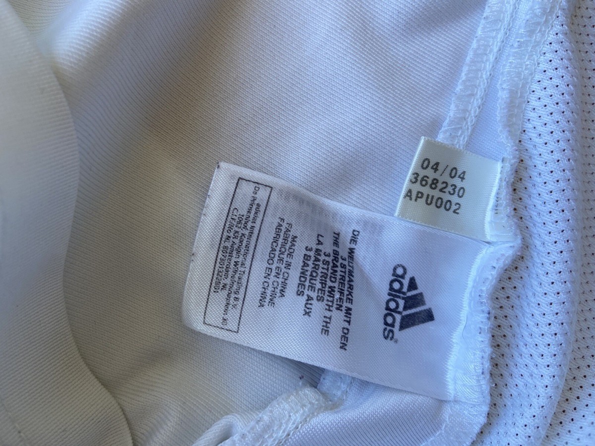 REAL MADRID 2004 2005 PRE MATCH TRAINING SHIRT SOCCER JERSEY