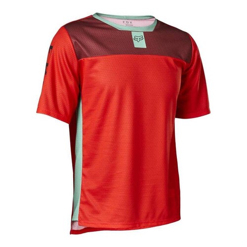 MTB Trikot FOX DEFEND Kinder SS Fahrrad Downhill-Shirt Kurzarm Mountainbike - Bild 6 von 9