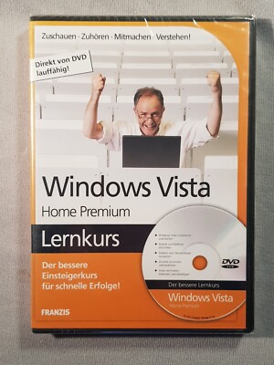 Windows Vista Home Premium - Lernkurs auf DVD - Originalverpackt