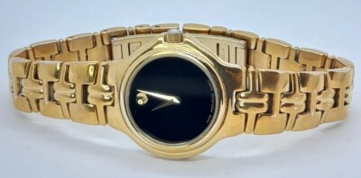Women Vintage Movado Museum Olympian Watch 88.A1.827.2 Gold  display picture 2