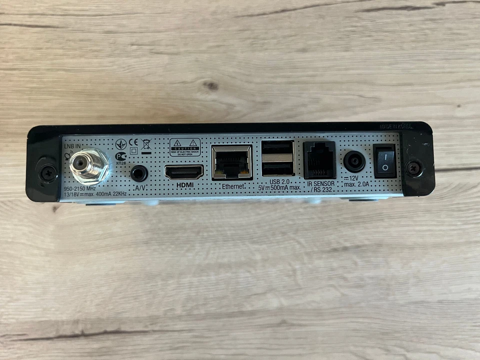 VU+Zero Enigma2 Linux Receiver Full HD DVB-S2 Oscam ICAM OpenATV 7.6 Schwarz - Bild 3 von 4