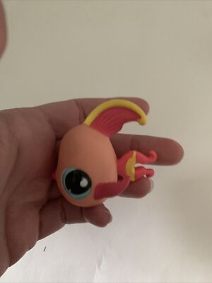 LITTLEST PET SHOP Lps Authentic Peach And Teal Seahorse #1958 EUR 8,00