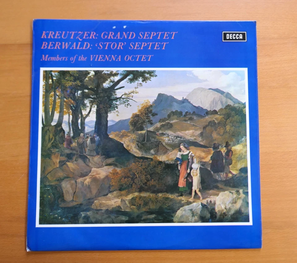 SXL 6462 Kreutzer Grand Septet Berwald Stor Septet Vienna Octet 1970 Decca NM - Image 4 of 4