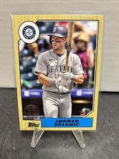 2022 Topps Series 1 Jared Kelenic 1987 Topps 35th Anniversary #T87-42 Mariners