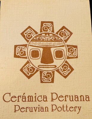 Ceramic Nazca Replica Vessel Sculpture -Bird of Rio Grande
