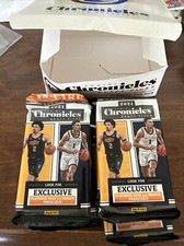 2021 Panini Chronicles Draft Picks Basketball Cello Fat Pack - 8 Packs! 🏀