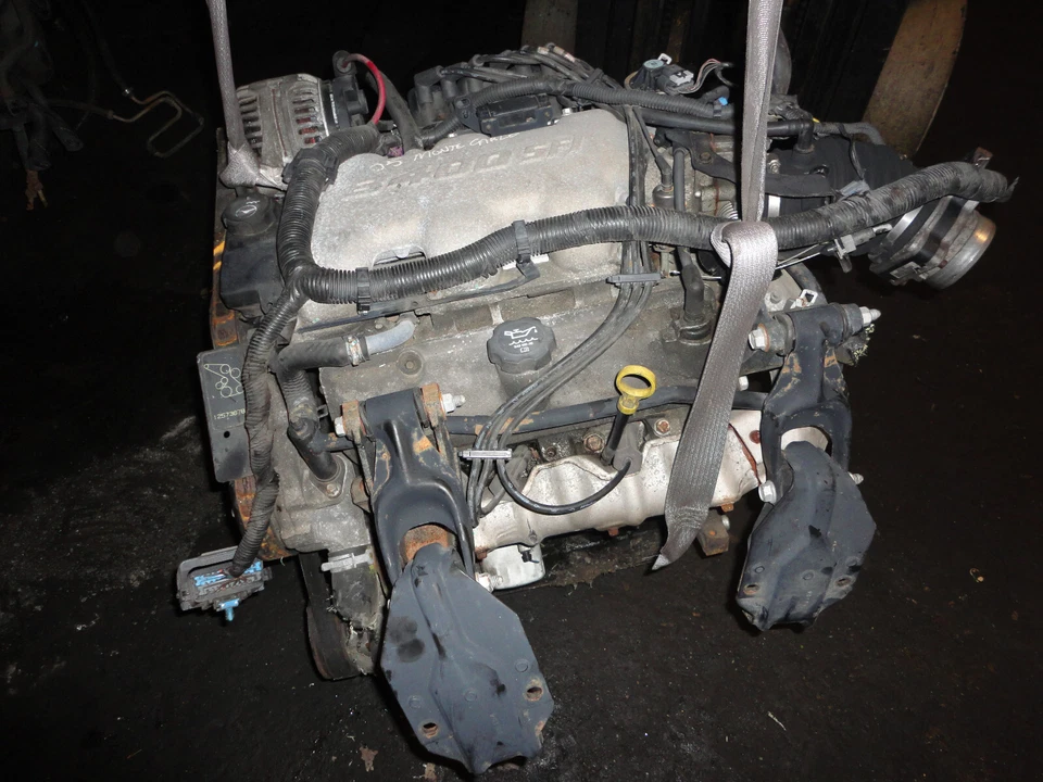 Chevy Monte Carlo Impala 2004 2005 3,4 L V6 Vin E motor de octavo dígito 160 k millas Foto 3 de 4