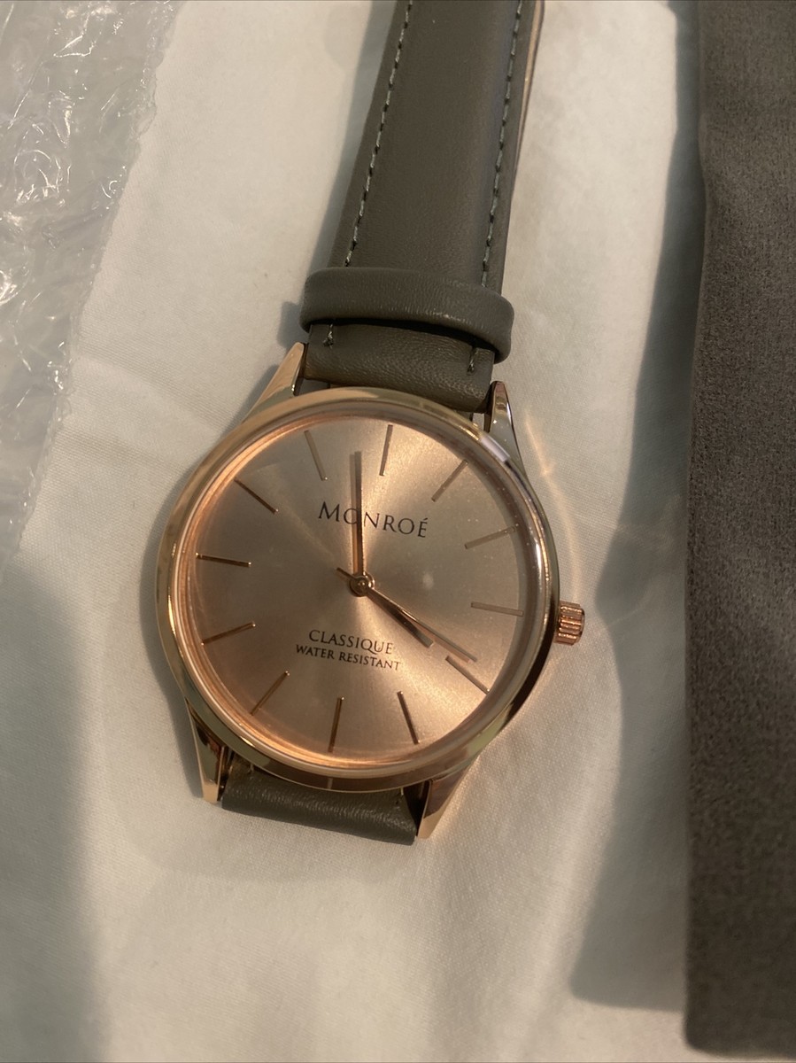 Monroe Watch Classique Watch in Sunburst Solerose New | eBay display picture 1
