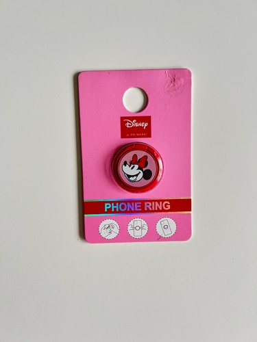 OFFICIAL Disney Minnie Mouse Red Phone Ring Holder Gift - Picture 1 of 4