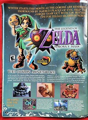 Club Nintendo Magazine The Legend of Zelda: Majora's Mask Cover 64 Mexico  2000