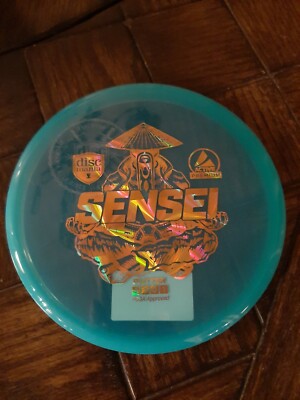 Discmania active Premium Sensei RARE WITH GHOST SHIELD/SWORD OVERSTAMP 173.7