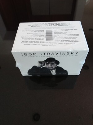 Igor Stravinsky Complete Columbia Album Collection Set 56 CDs, DVD and Booklet