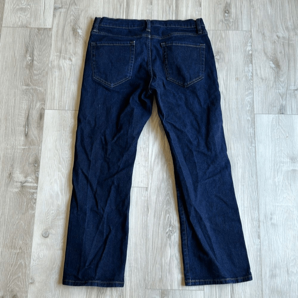 Amazon Essentials Dark Wash Bootcut Straight Leg … - image 3