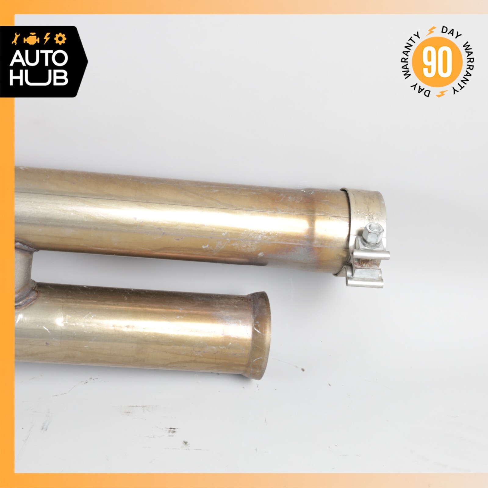 18-23 Aston Martin DB11 4.0L V8 Engine Center Exhaust Cross Pipe OEM