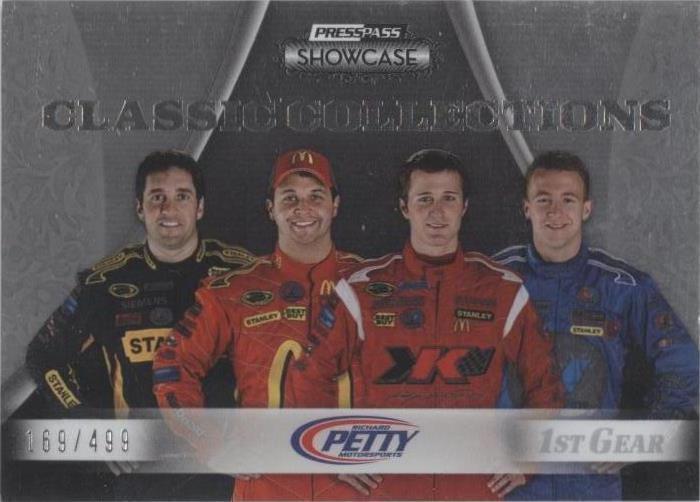 2009 Press Pass Showcase - A.J. Allmendinger Elliott Sadler Kasey Kahne #34 - 1 of 1