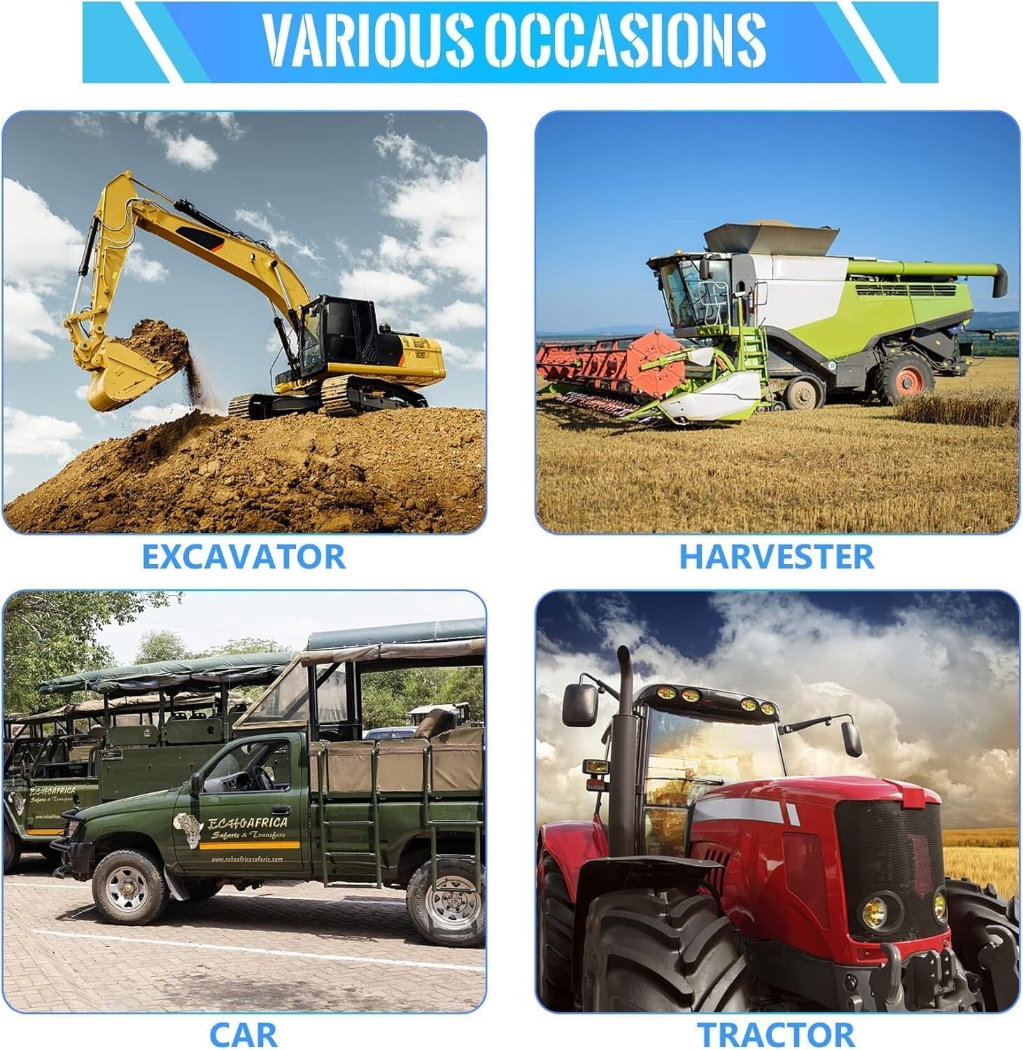 9 PCS Grease Gun Couplers, Quick Connect Greasing Accessory Kit with Grease ...