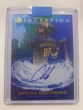 Carlos Rodriguez 2021 Bowman Inception Primordial Prospects Auto /75 #PPA-CR