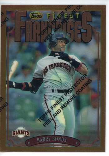 1996 Topps Finest Franchise Bronze mit Beschichtung #240 Barry Bonds Giants - Bild 1 von 2