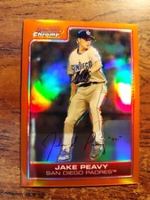 2006 BOWMAN CHROME BASE SET #55 JAKE PEAVY 