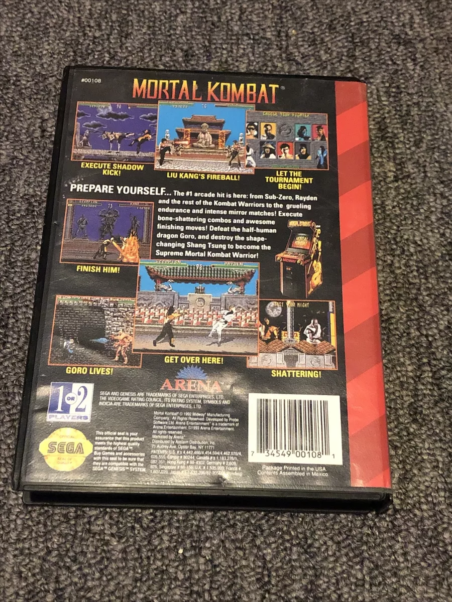 Mortal Kombat 1 Fatalities (Sega Genesis) 