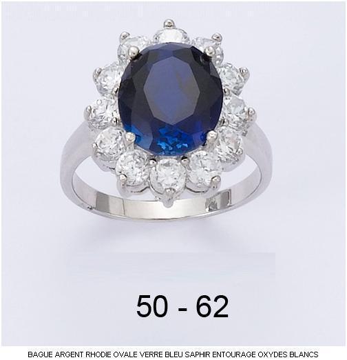 Bague Princesse Kate Style Rubis Et Cristaux Cz - Plaqué Or 18K - Taille 62