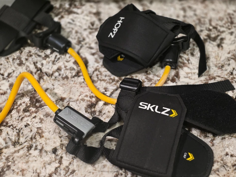 SKLZ HOPZ Entrenador de Salto Vertical Piernas Bandas de Resistencia aumenta salto vertical Foto 2 de 4