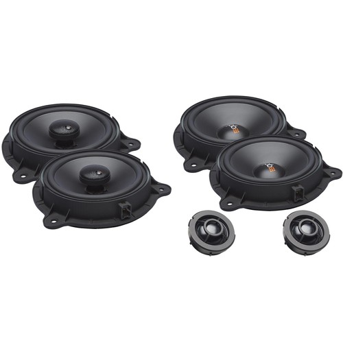 PowerBass Replacement Speakers for 07-19 Nissan Altima Front Door with Tweete...