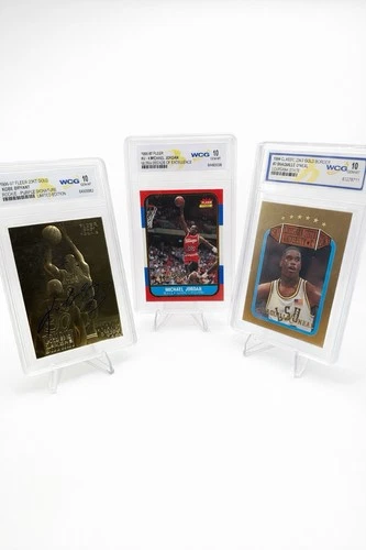 Michael Jordan Kobe Bryant Shaq Gold Card Lot 🔥 NBA Legends WCG Slabs
