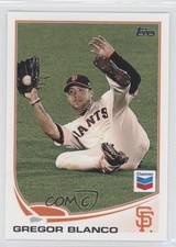 2013 Topps Chevron San Francisco Giants Gregor Blanco #SF24 f3e