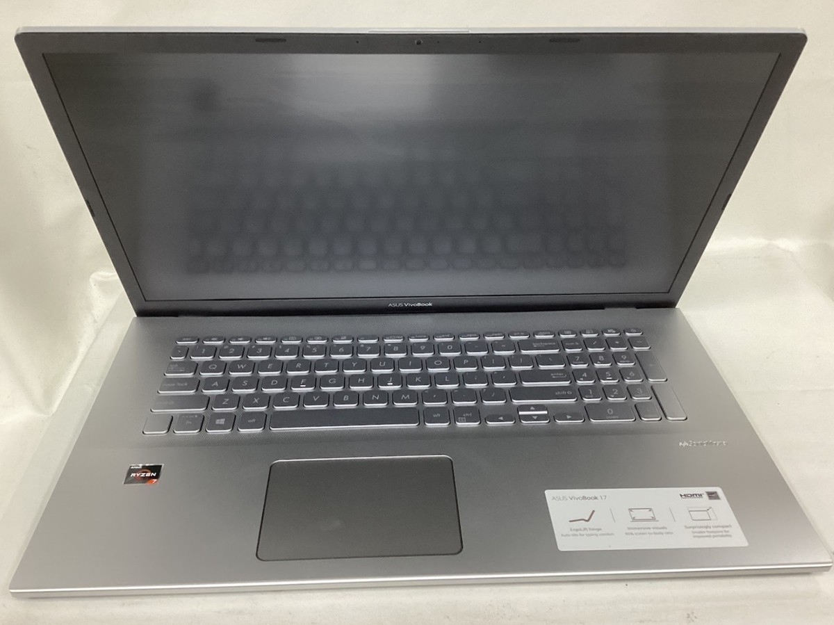 ASUS VivoBook 17 Full HD Laptop, AMD Ryzen 3700U, 20GB