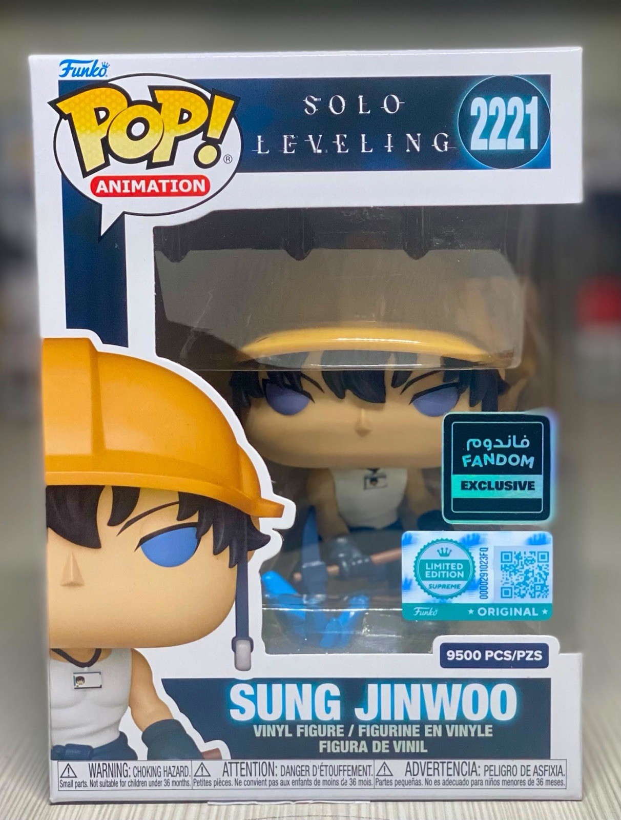 Funko pop solo Leveling Sung Jinwoo 2222 Fandom Le 9500 Pcz