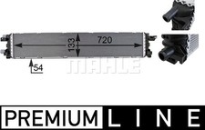 MAHLE CIR 13 000P Niedertemperaturkühler, Ladeluftkühler für AUDI A7 Sportback (