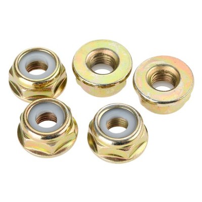 5Pcs Blade Nuts  M10*1.25 String Trimmer Brush Cutter Gear Head Case Spare Parts