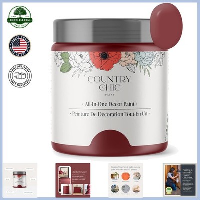 Chalk Paint with Built-In Top Coat for Long-Lasting Finish on Various Surfaces