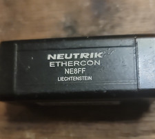 Neutrik NE8FF CAT5/6 Feed-Thru Ethercon Coupler  Compatible w/RJ-45