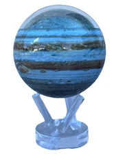 Amazing MOVA Jupiter Globe 6” – Solar-Powered Rotating Planet Display W/ Box!