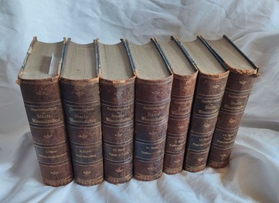 7 Bände - Handwörterbuch der Staatswissenschaften - Conrad, J. / W. Lexis / L.El