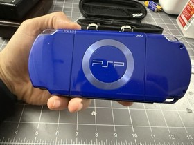 Sony PSP 2001 Handheld Tested With Case, Charger And Protective Front Cover