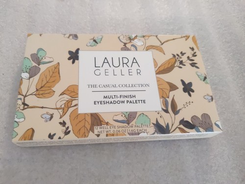 New Laura Geller The Casual Collection Multi Finish Eyeshadow Palette 12 Well