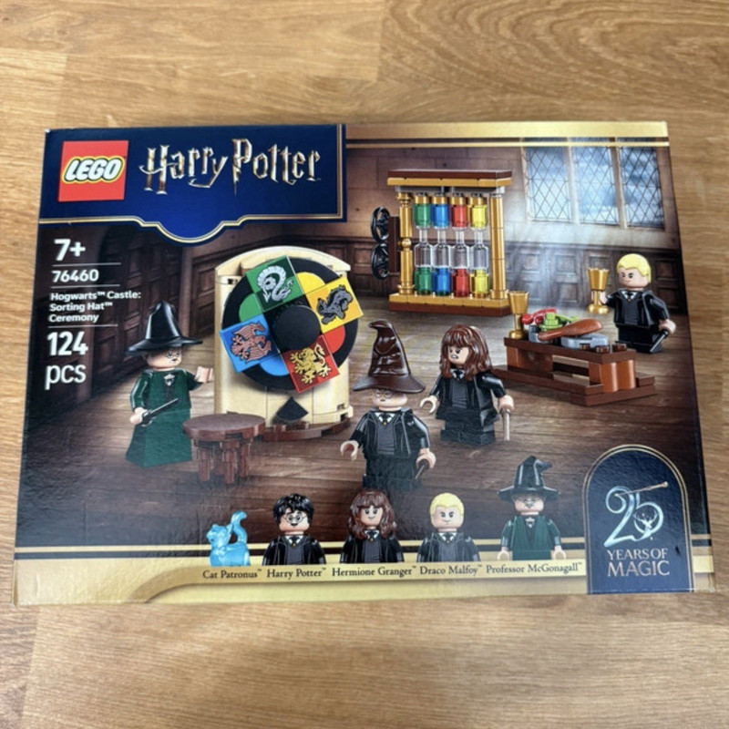 LEGO Harry Potter Hogwarts Castle Sorting Hat Ceremony 76460 124pcs Age 7+