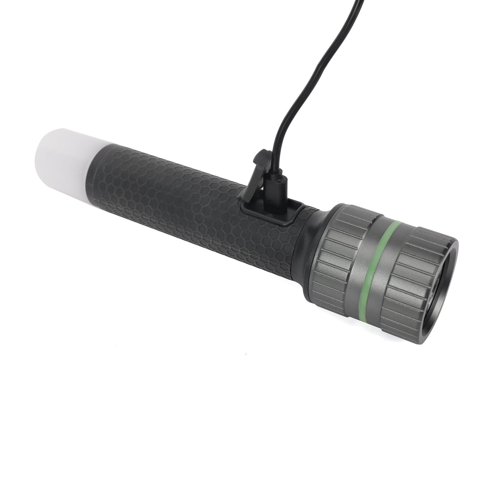 Swiss Tech 1000 Lumen LED Rechargeable Combo Flashlight, IPX4 Weatherproof