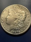 1921 s morgan silver dollar