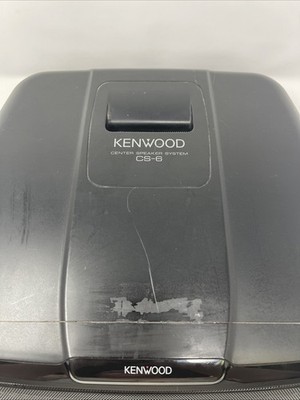 Kenwood CS-6 Powered Center Speaker System Black | eBay