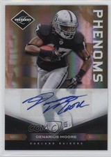 2011 Panini Limited Phenoms Monikers Gold 2/25 Denarius Moore #163 Auto 0c2